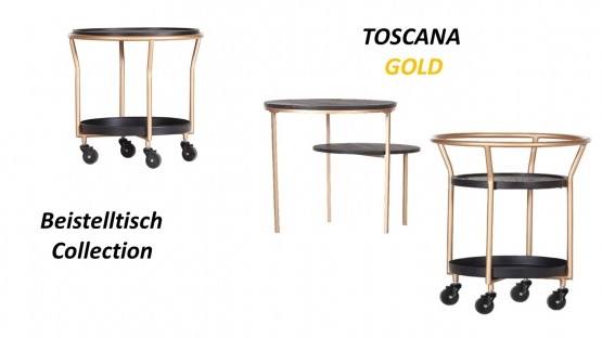 Toscana Gold Beistelltisch I